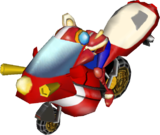 Captain Rainbow mach rider riding front.png