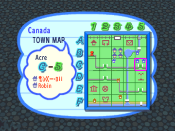 Imię Crispa widniejące na mapie w grze, kiedy yyyy jest ustawionym na D06C.