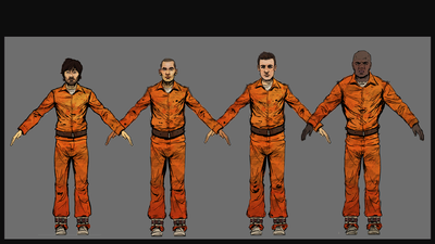 TheWalkingDeadTelltaleS1 Concept 106CharactersVinceDannyJustinMarcus.png