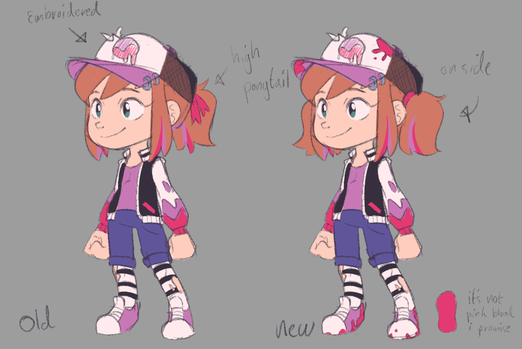 AHatIntime Development VanessaCursePunkOutfitConcepts.png