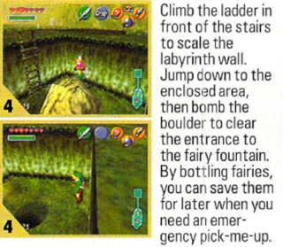 OoT-Sacred Forest Meadow Oct98 Nintendo Power.png