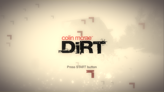 Colin McRae DiRT title screen.png