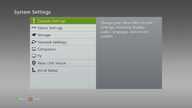 Xbox360-2.0.16154.0 ConsoleSettings.png