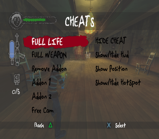 MonsterHousePS2 - Debugmenu2.png