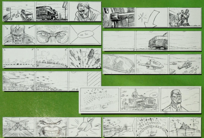 HulkGasStationStoryBoardBeginning.png