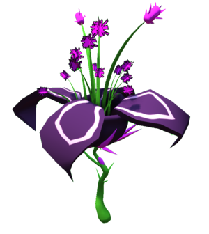 AHatIntime EarlyCorruptionFlowerDesign.png