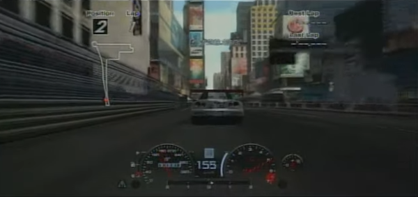 Gran Turismo HD Concept PlayStation 3 HUD (E3 2005).png