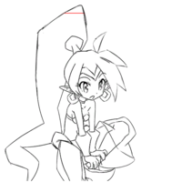 Shantae ATSS portrait shantae fx shantae sitting.png