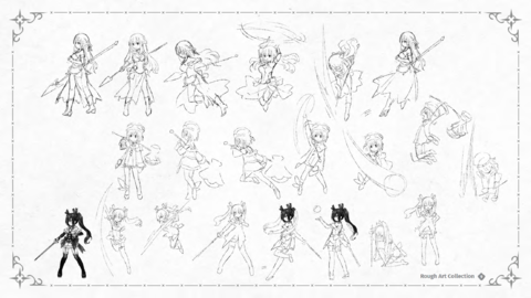 SuperNepRPG-Battle Motion Sketches 2.png