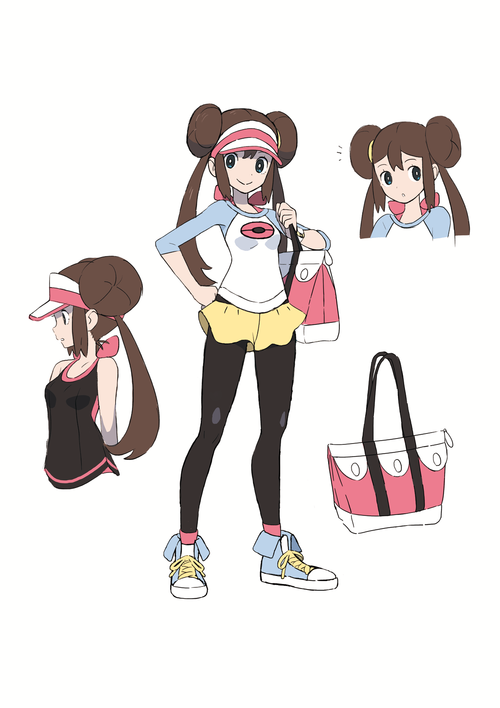 PokeBW2 ConceptArt Rosa.png